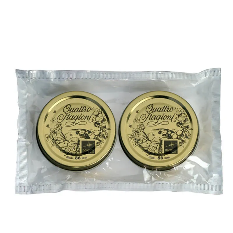 8.6 cm - Quattro Stagioni Tappo Capsula - Set 2 Pz