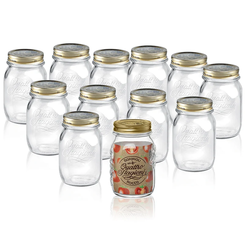 50 cl - Quattro Stagioni Vasetto - Set 12 Pz