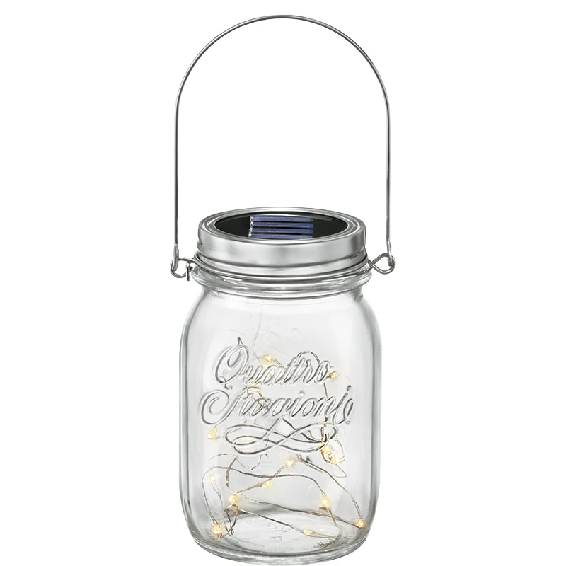 50 cl - Quattro Stagioni Genietti Vasetto Con Tappo Eco Luce