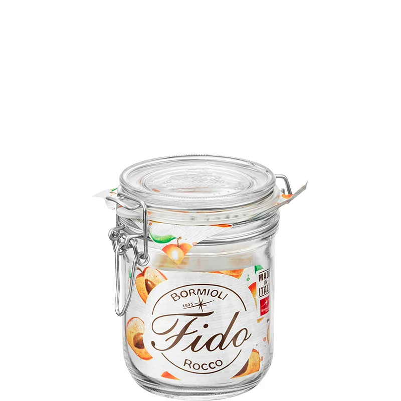 50 cl - Fido Vasetto Ermetico Cilindrico In Vetro