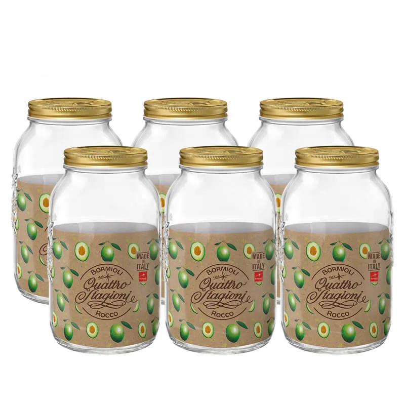 378 cl - Quattro Stagioni Vaso - Set 6 Pz