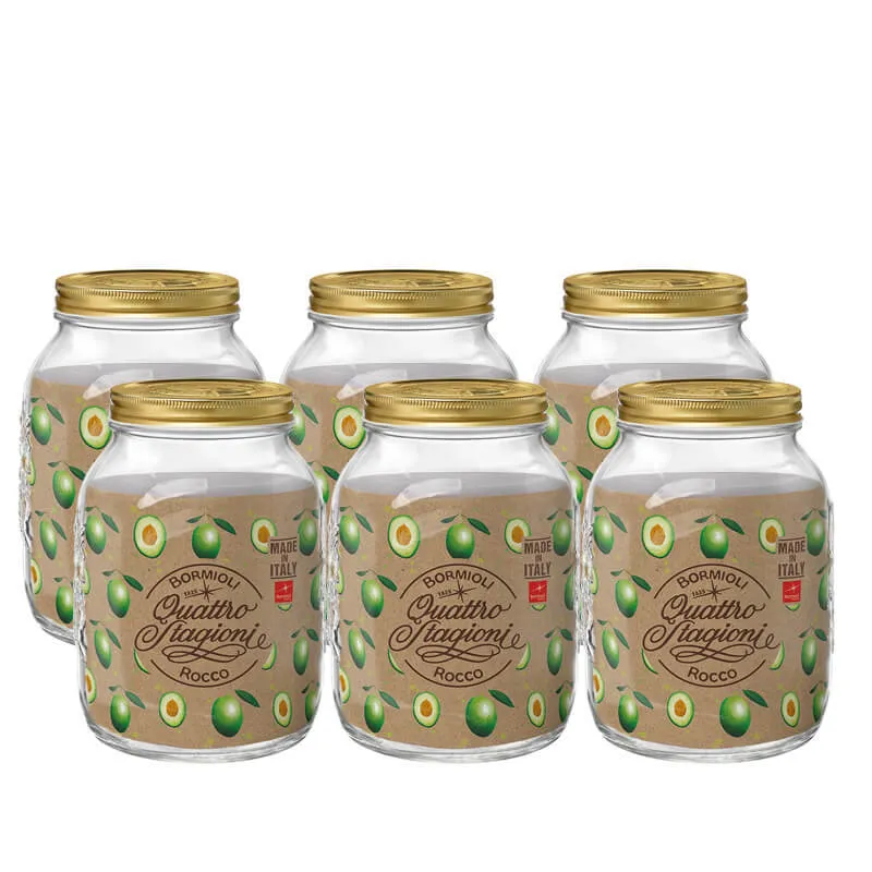 300 cl - Quattro Stagioni Vaso - Set 6 Pz
