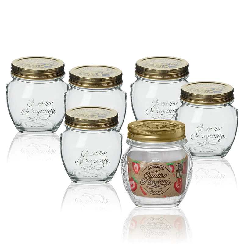 30 cl - Quattro Stagioni Vasetto Anfora - Set 6 Pz