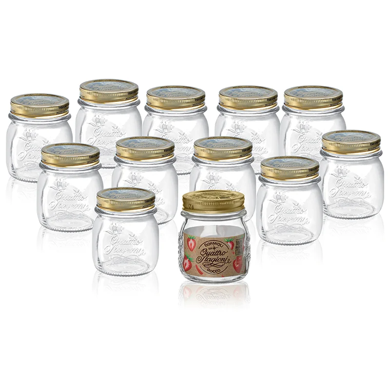 25 cl - Quattro Stagioni Vasetto - Set 12 Pz