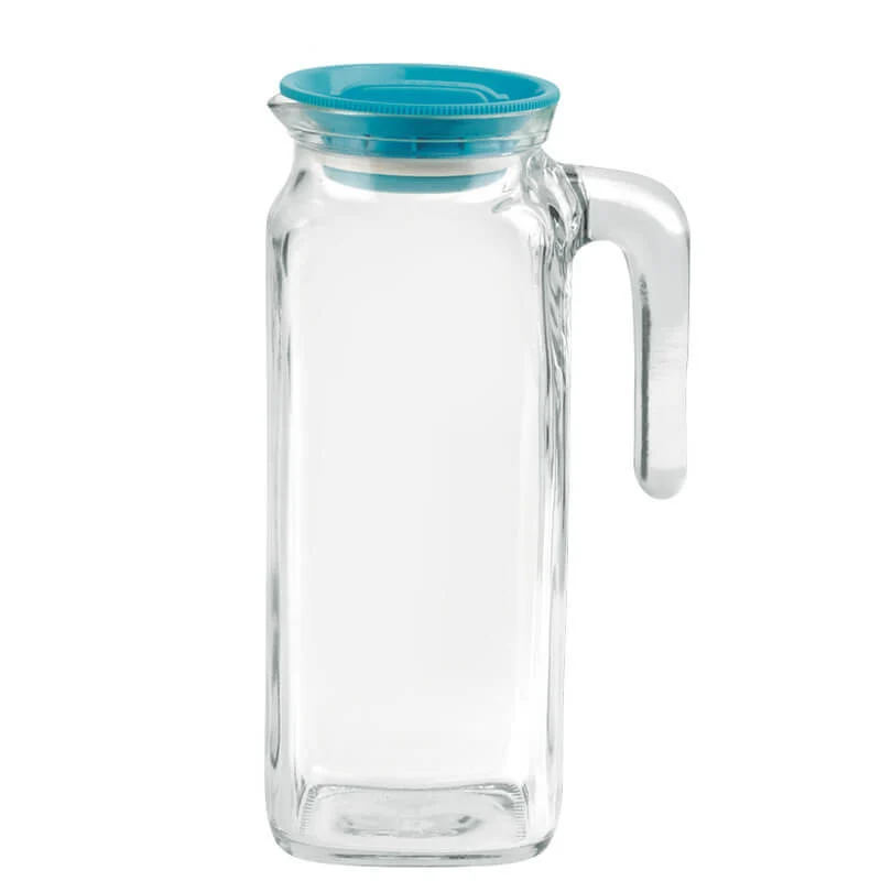 1 Litro - Frigoverre Classic Caraffa In Vetro Con Chiusura Ermetica