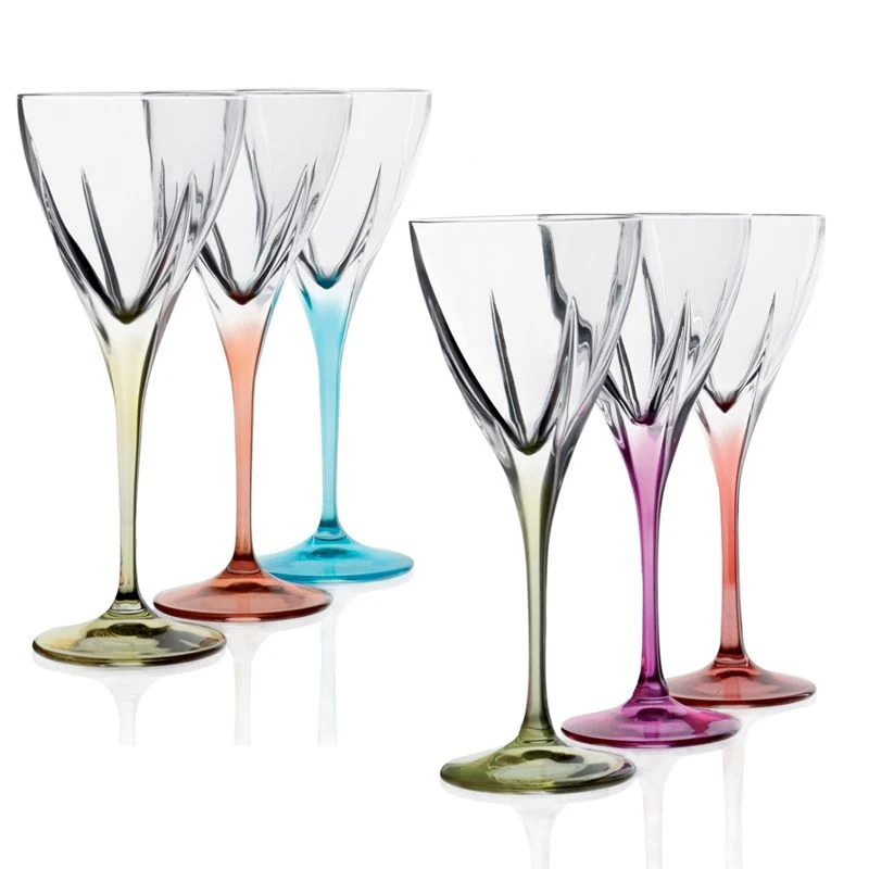 25 cl - Fusion Calice Acqua in Vetro - Set 6 Pezzi