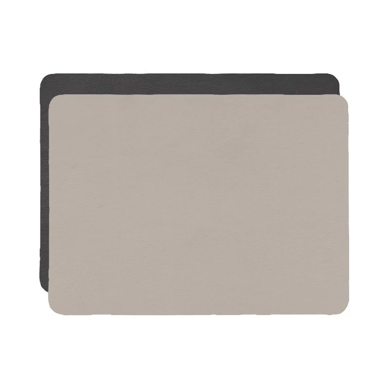 44.5x33 cm - Suede Tovaglietta Tavola In PVC - Set 6 Pz