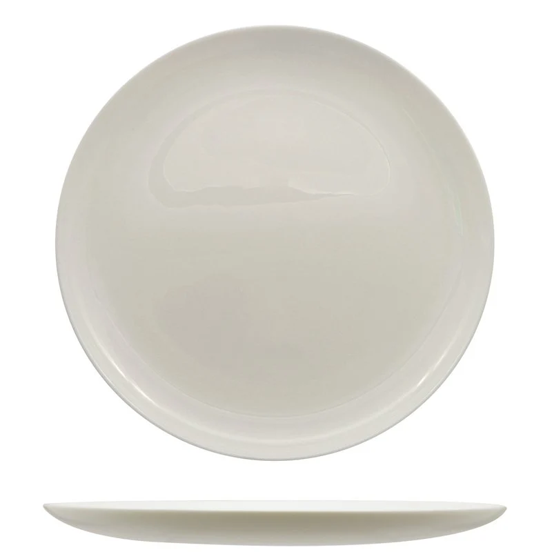 32 cm - Evolution Piatto Pizza In Vetro Opale - Set 6 Pz