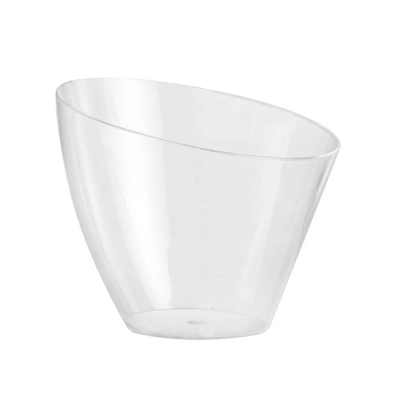 8.1x7.3 cm - Tableware, Buffet & Display Bicchierino Monoporzione In Polistirolo - Set 100 Pz