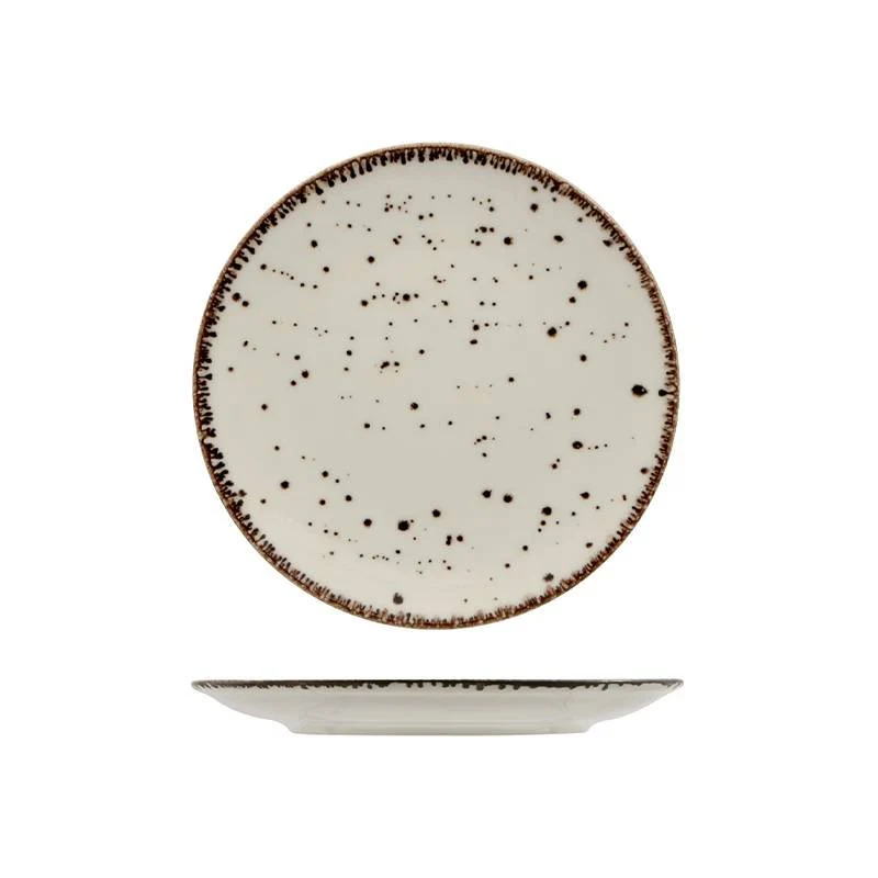 20 cm - Cromya Cream Piatto Fondo In Porcellana