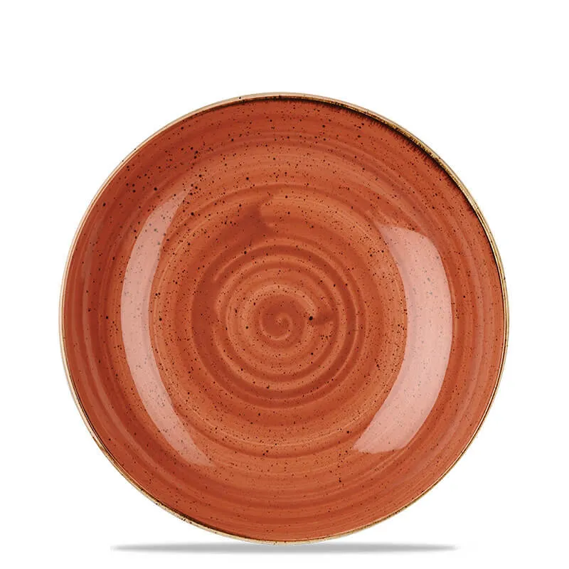 31 cm - Stonecast Piatto Fondo Rotondo In Porcellana Vetrificata