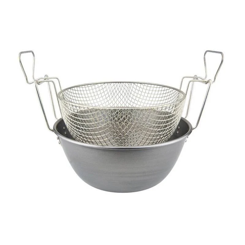32 cm - Friggitrice Con Cestello In Ferro
