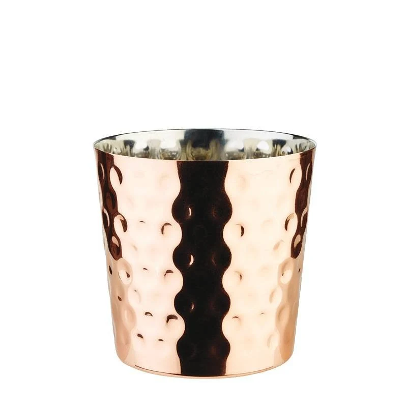 8.5 cm - Tableware Buffet & Display Cestello Porta Snack In Acciaio Inox