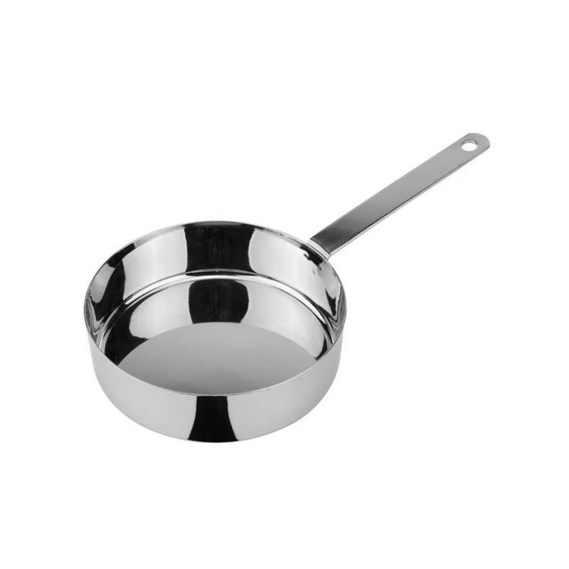 12 cm - Monoporzione Mini Padella In Acciaio Inox
