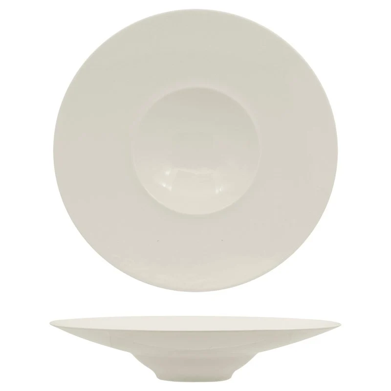 28 cm - Prime Piatto Pasta In Porcellana - Set 6 Pz