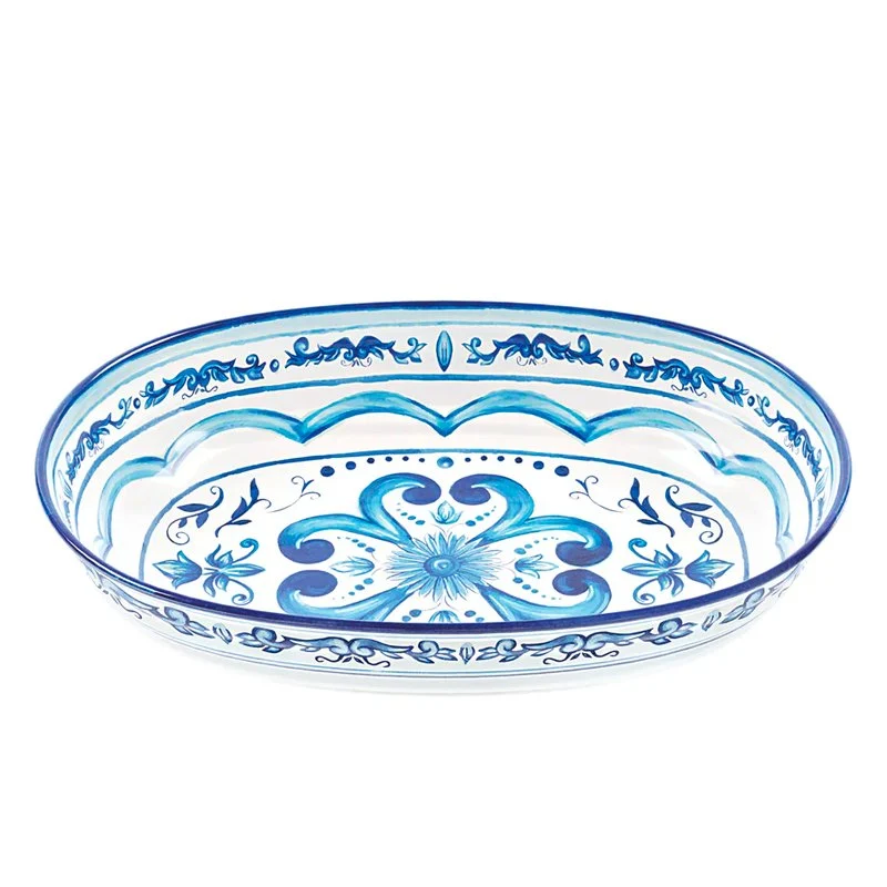 32.5x23 cm - Blues Coppa In Melamina - Set 2 Pz