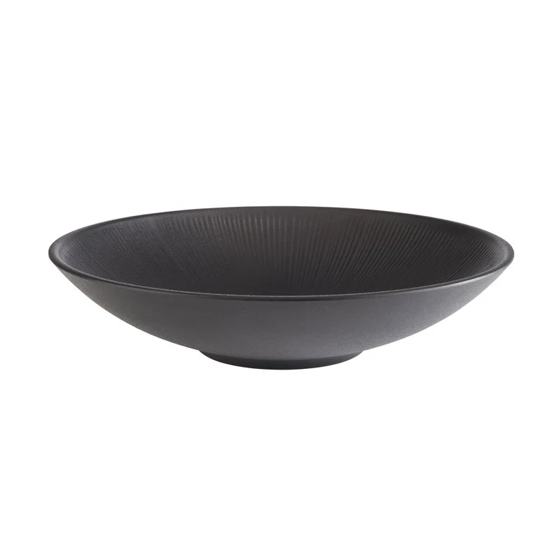 30 cm - Nero Coppa In Melamina - Set 6 Pz