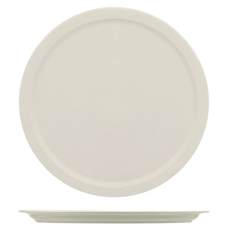 32 cm - Prime Piatto Pizza In Porcellana - Set 6 Pz