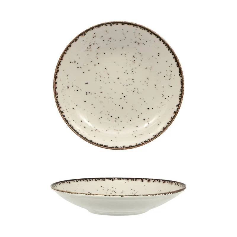 30 cm - Cromya Cream Piatto Fondo In Porcellana