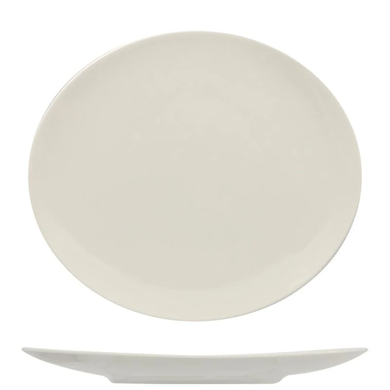 30 cm - Prime Piatto Vassoio In Porcellana - Set 6 Pz