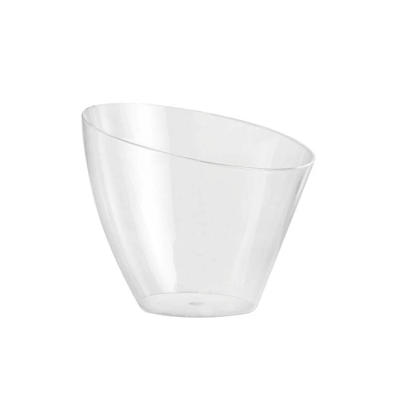 6.9x6.3 cm - Tableware, Buffet & Display Bicchierino Monoporzione In Polistirolo - Set 100 Pz