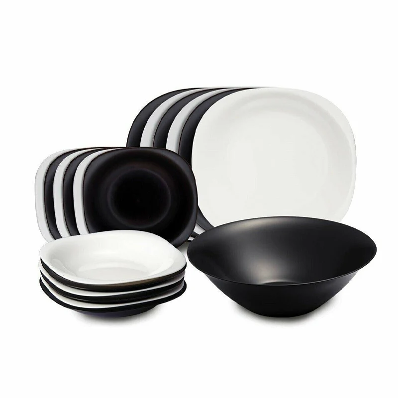 Carine Servizio Piatti In Vetro - Set 19 Pz