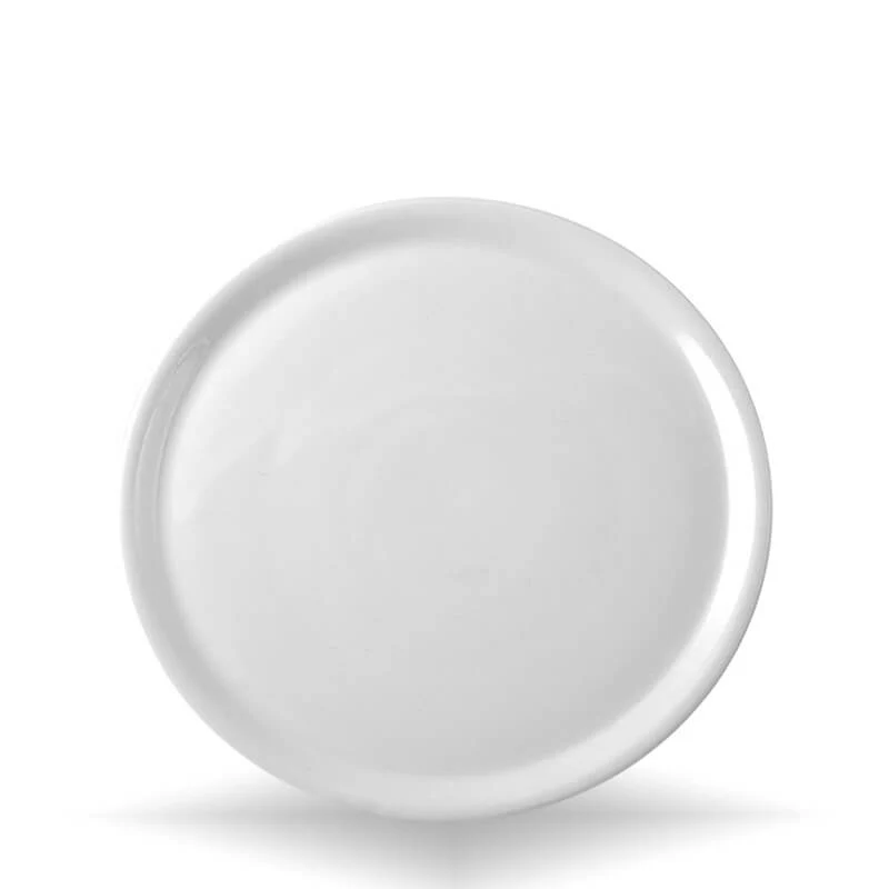 28 cm - Napoli Piatto Pizza In Porcellana - Set 6 Pz
