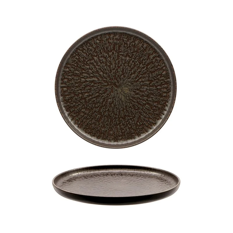 28 cm - Taal Piatto Piano In Stoneware - Set 4 Pz