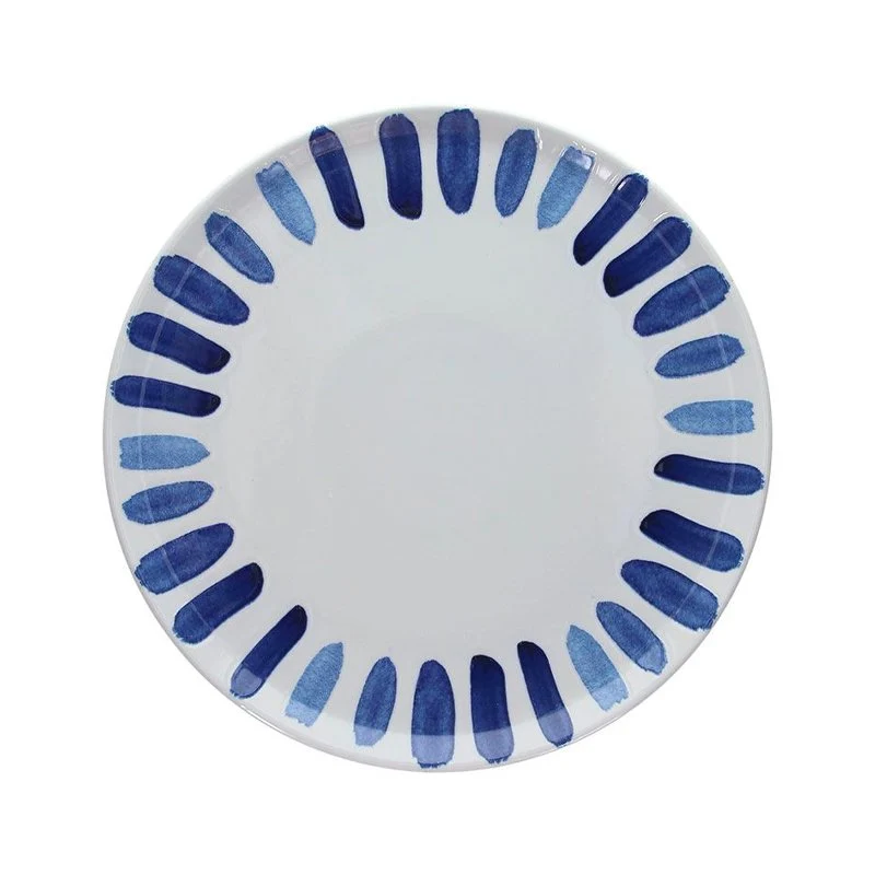 33 cm - Panarea Piatto Pizza In Porcellana - Set 6 Pz