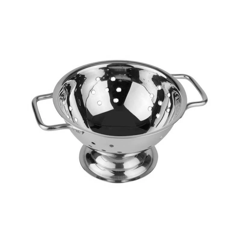 10 cm - Monoporzione Mini Colapasta In Acciaio Inox