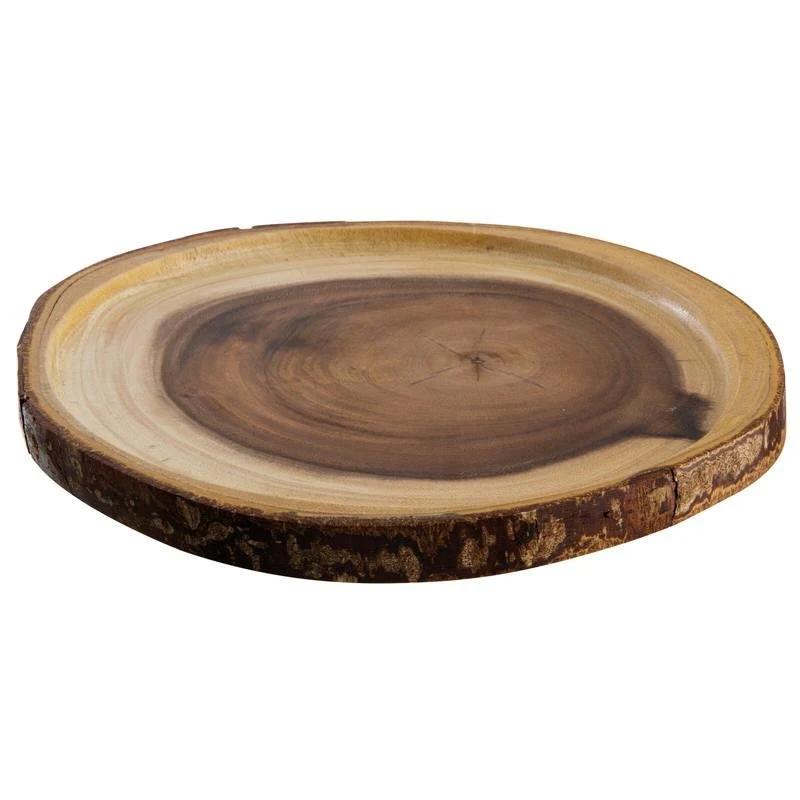 30 cm - Tableware Buffet & Display Vassoio In Legno di Acacia