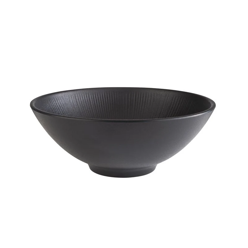 24 cm - Nero Coppa In Melamina - Set 6 Pz