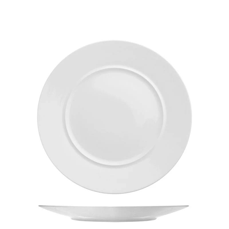 17 cm - Florence Piatto Pane In Porcellana - Set 12 Pz