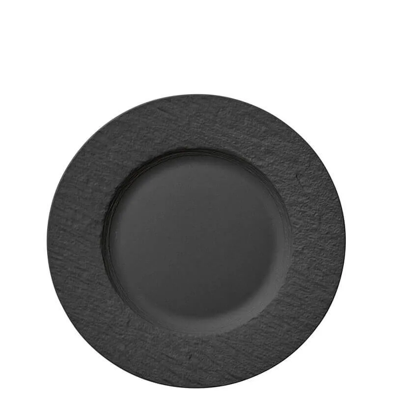 27 cm - Manufacture Rock Piatto Piano In Porcellana - Set 6 Pz