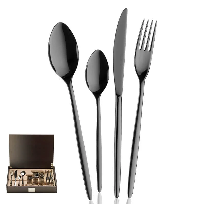 Olivia Servizio Posate In Acciaio Inox - Set 24 Pz