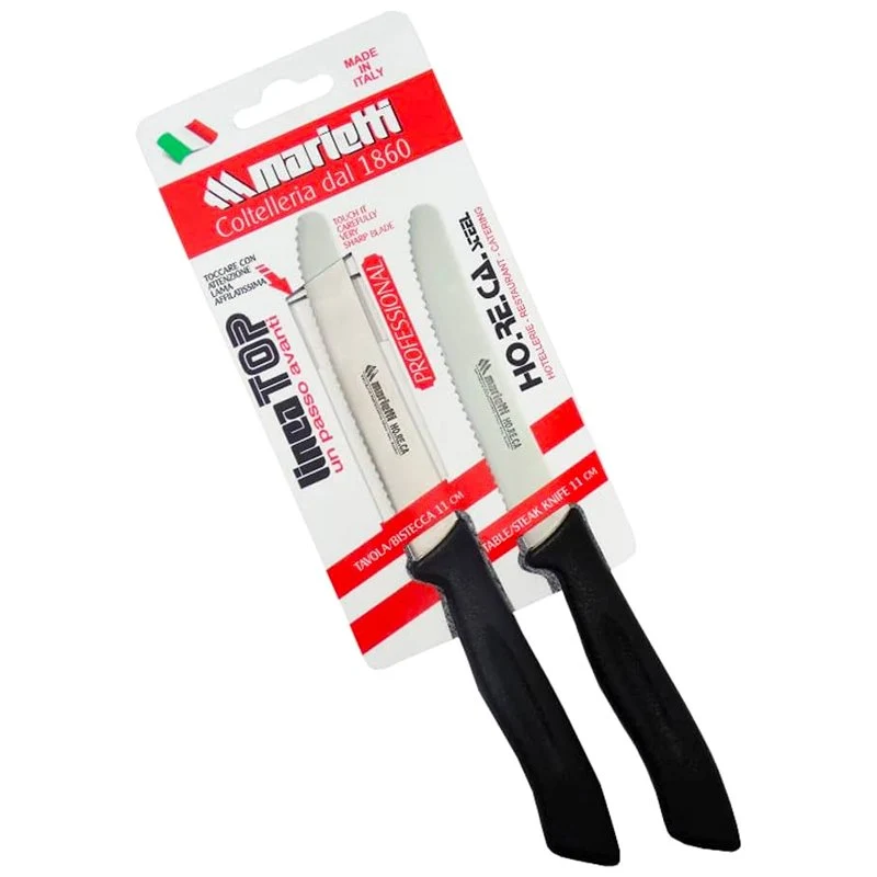 Top Coltello Bistecca In Acciaio Inox - Set 2 Pz