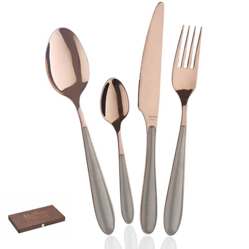 Venice Servizio Posate In Acciaio Inox - Set 16 Pz