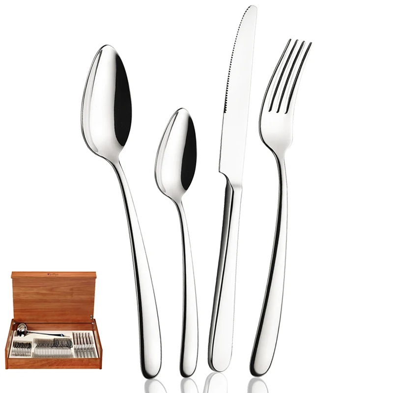 Savoy Servizio Posate In Acciaio Inox - Set 49 Pz