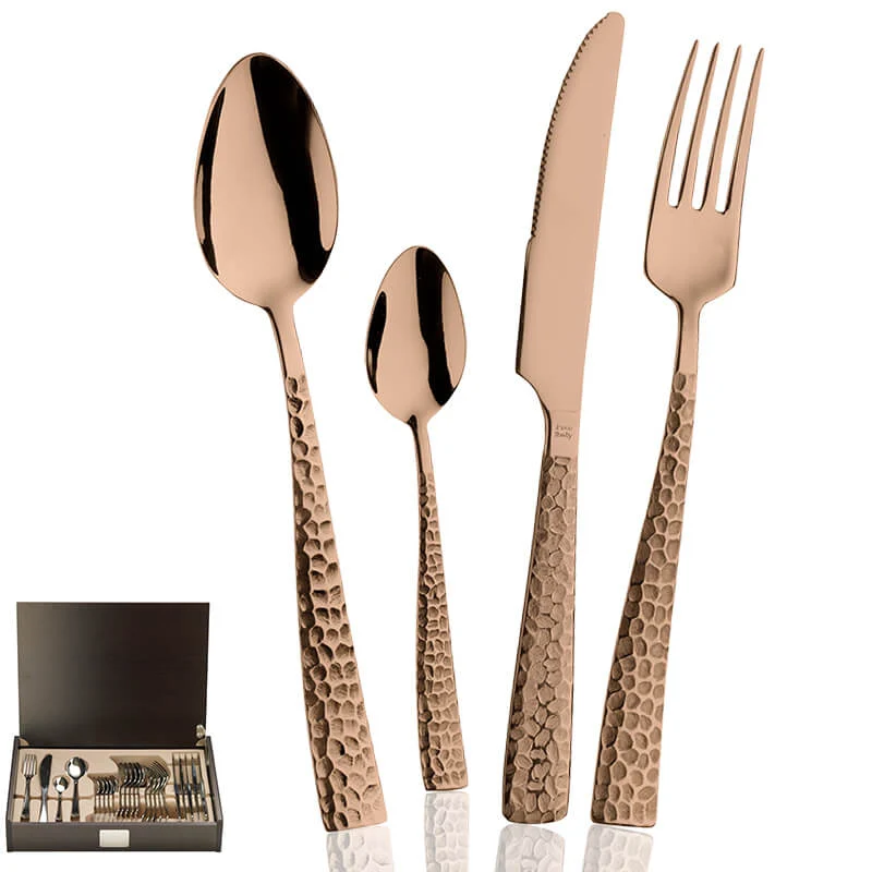 Palace Servizio Posate In Acciaio Inox - Set 24 Pz