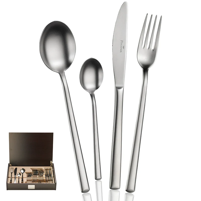 Synthesis Servizio Posate In Acciaio Inox - Set 24 Pz