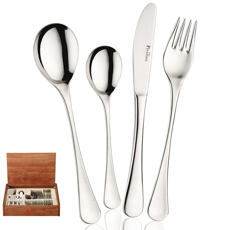 Solaris Servizio Posate In Acciaio Inox - Set 24 Pz