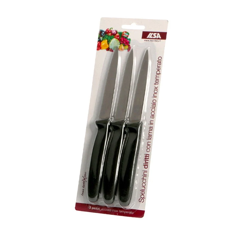 TuttiXUno Coltello Spelucchino In Acciaio Inox - Set 3 Pz