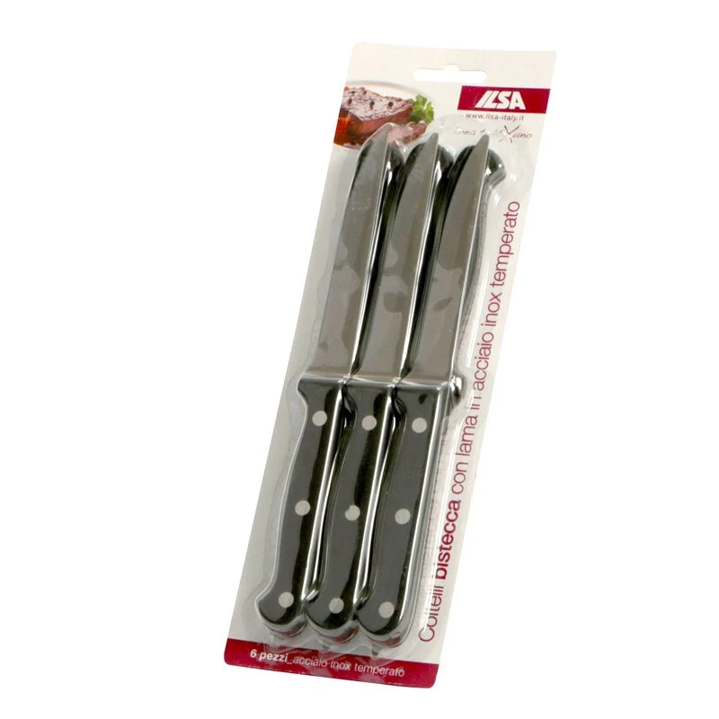 TuttiXUno Coltello Bistecca In Acciaio Inox - Set 6 Pz