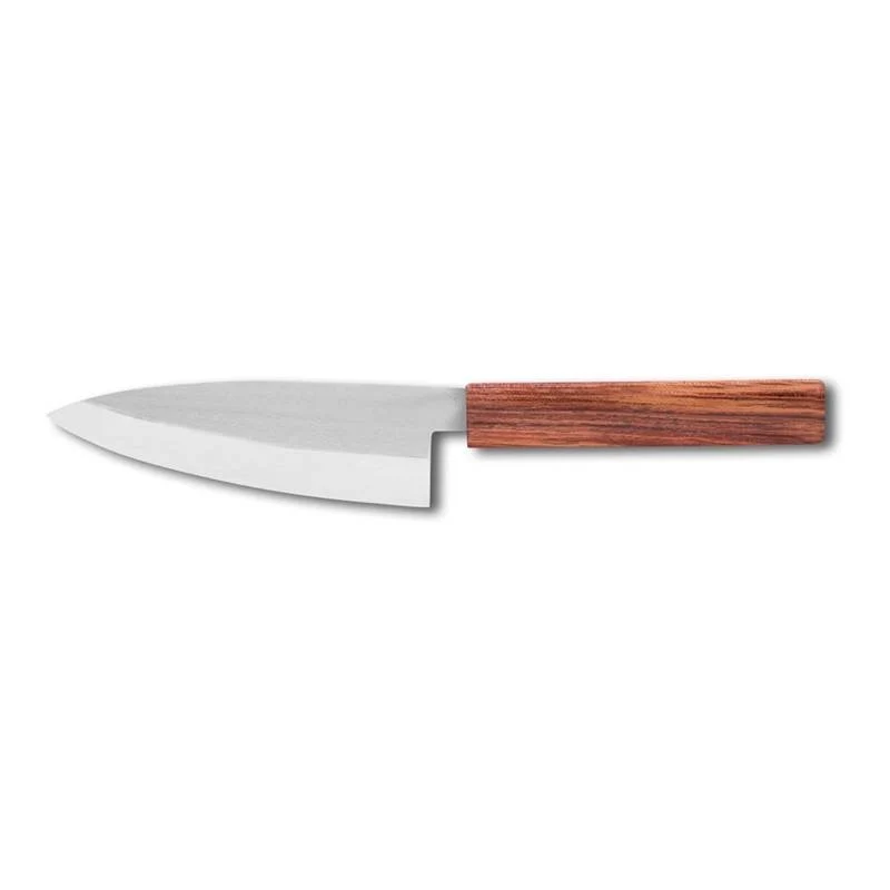 15 cm - Asia Coltello Deba In Acciaio Inox, Legno