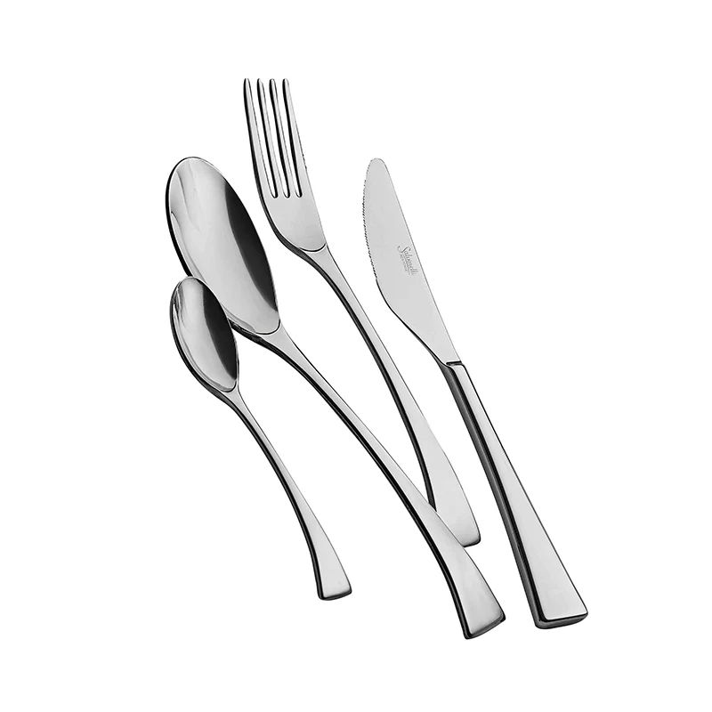Oceania Servizio Posate In Acciaio Inox - Set 24 Pz
