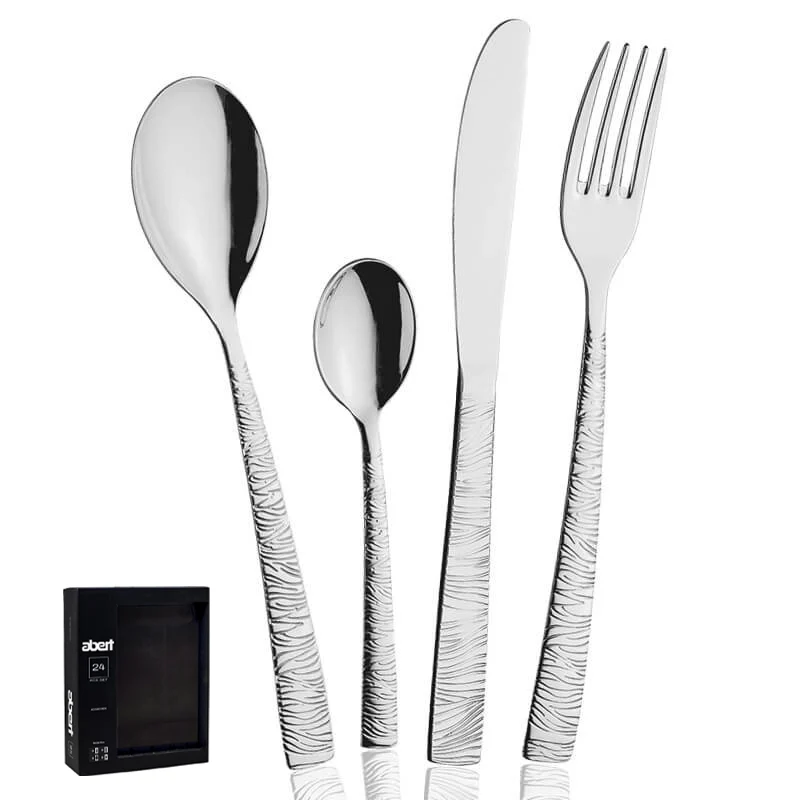 Naif Servizio Posate In Acciaio Inox - Set 24 Pz