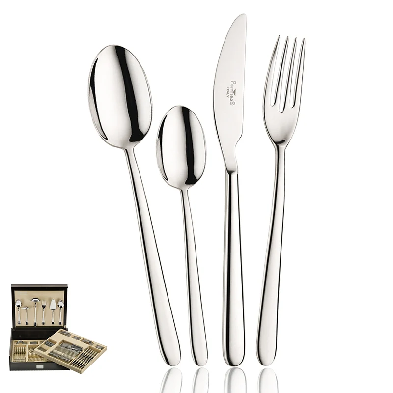 Privilege Servizio Posate In Acciaio Inox - Set 126 Pz