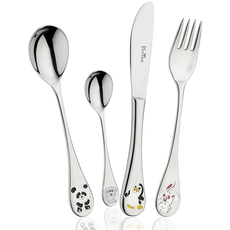 Arca di Noè Servizio Posate In Acciaio Inox - Set 4 Pz