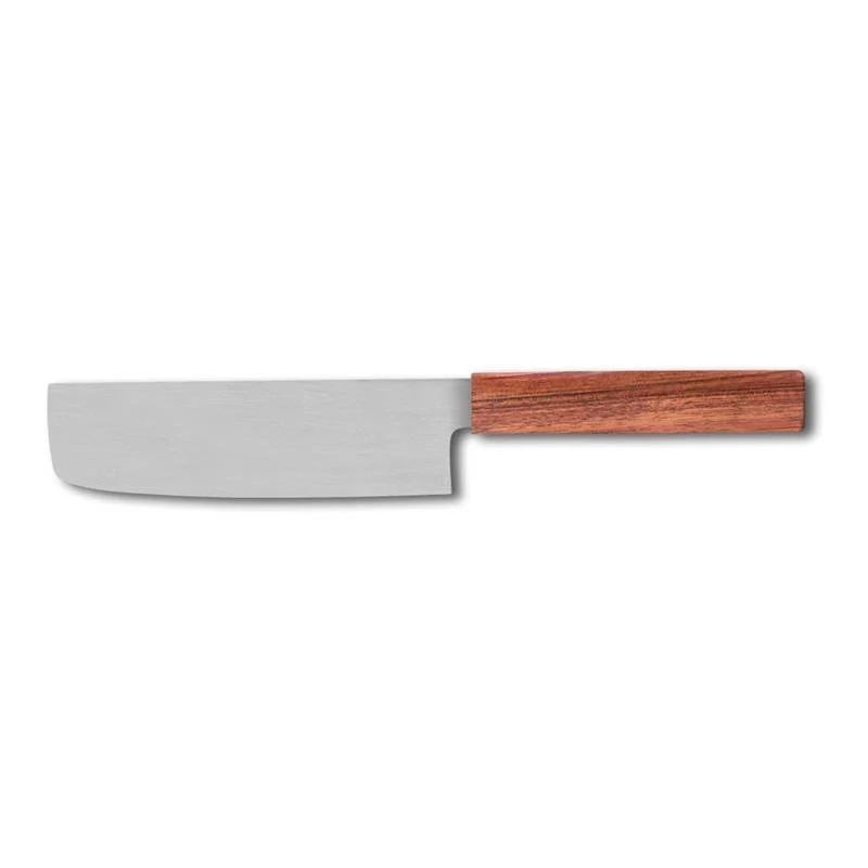 16 cm - Asia Coltello Verdura In Acciaio Inox, Legno