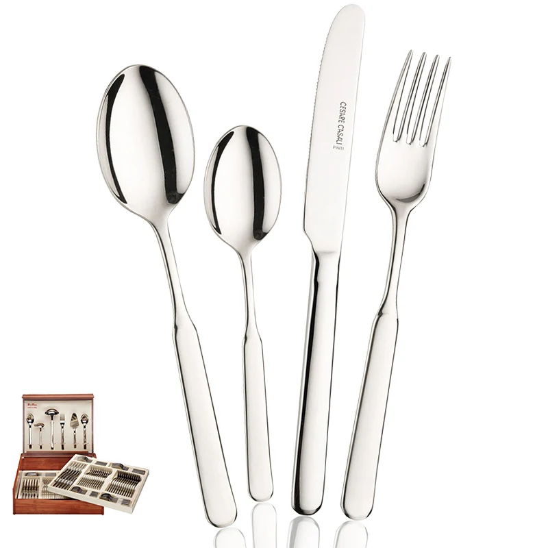 Casali Servizio Posate In Acciaio Inox - Set 126 Pz